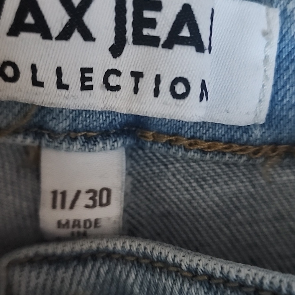 Wax Collection High Waist Ankle Skinny Jeans Pants - Picture 8 of 11